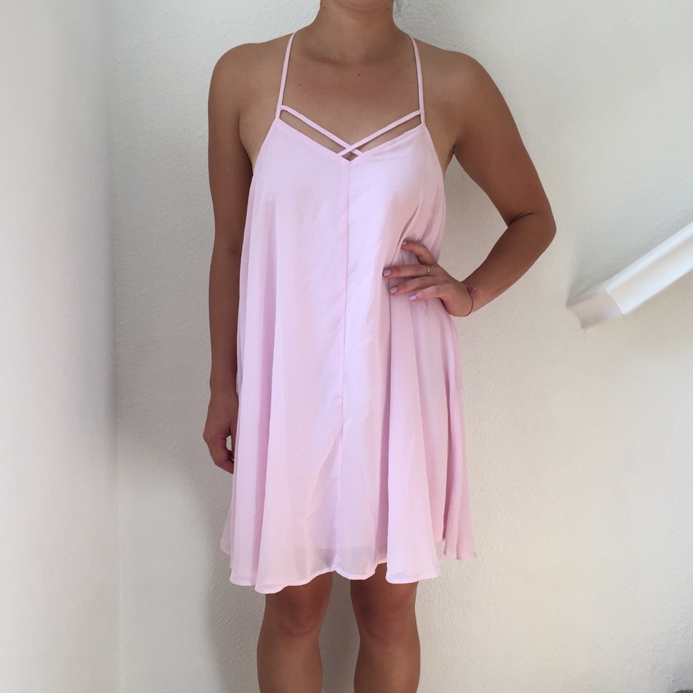 FLASH SALE! Light Pink Swing Dress from Tobi!